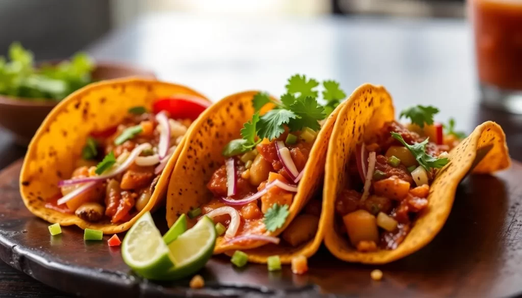 Tacos químicos para disfrutar de sabores intensos