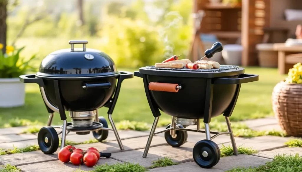 Mini barbacoas económicas y portátiles para disfrutar al aire libre