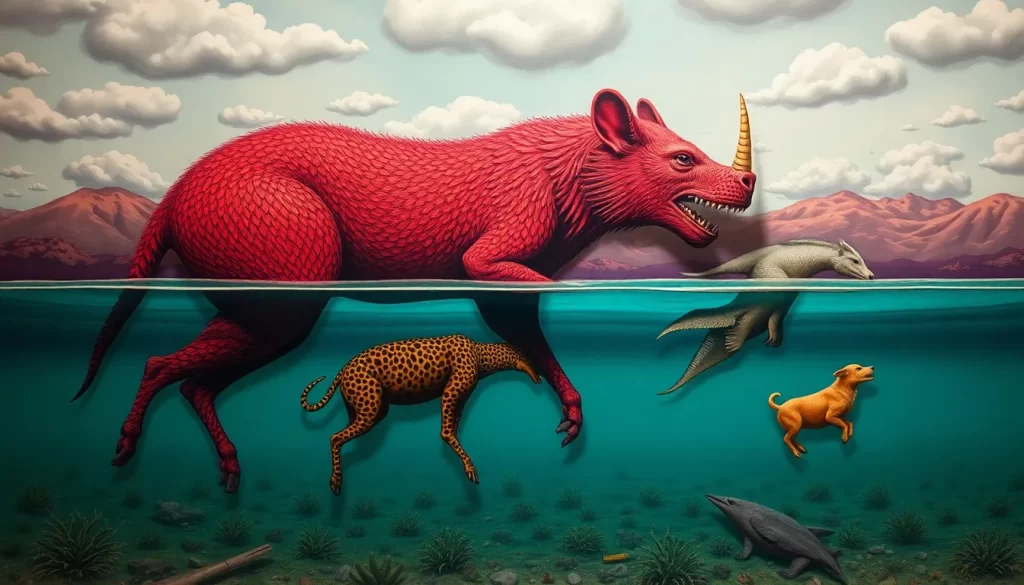 Sillas de animales de Máximo Riera: arte surrealista impresionante