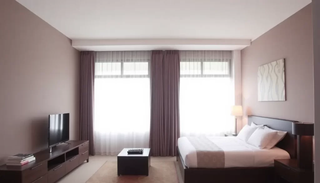 Decoración minimalista en apartamentos de atletas olímpicos Londres 2012