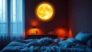 Luz de luna en tu dormitorio para un ambiente mágico out-0-166