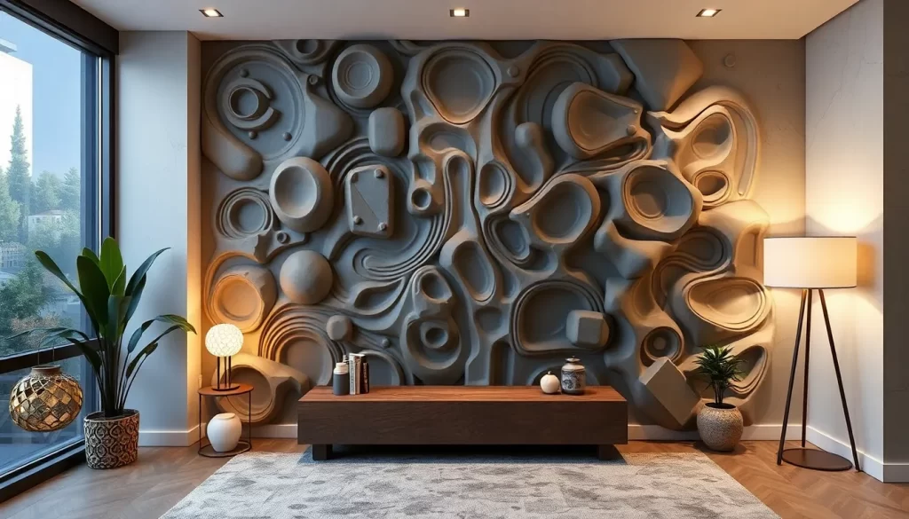 Paneles decorativos 3D modulares para ambientes únicos