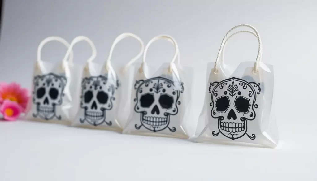 Bolsillos vacíos con diseño de calavera
