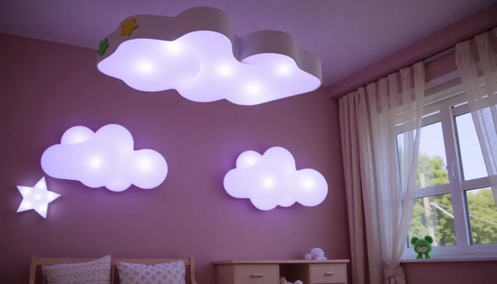 Lámparas 3D para decorar habitaciones infantiles