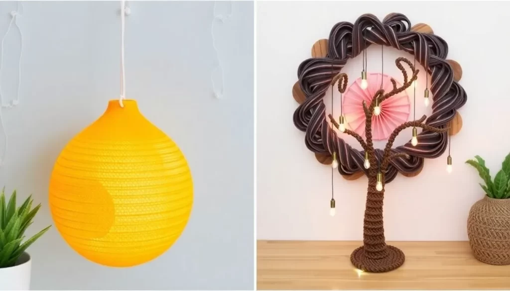 20 ideas sencillas y originales de decoración con cuerda DIY