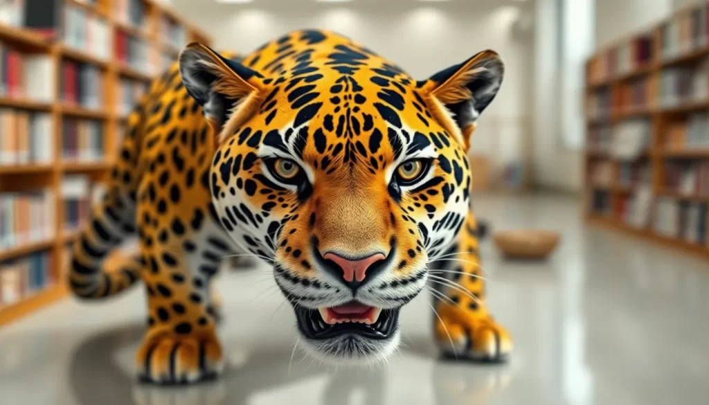 Un jaguar puede ser una biblioteca innovadora