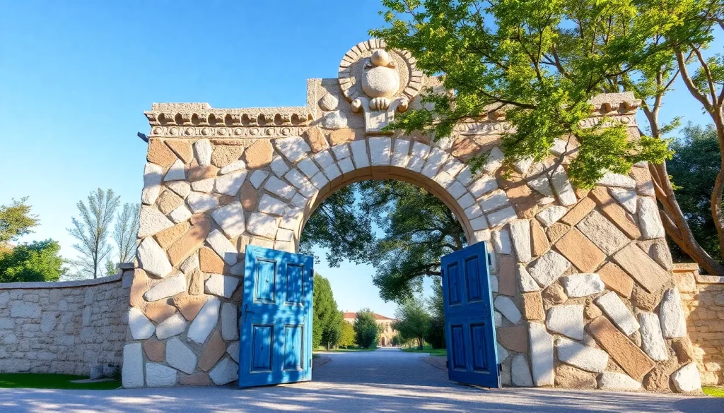 Portal de Belén elaborado con materiales reciclados