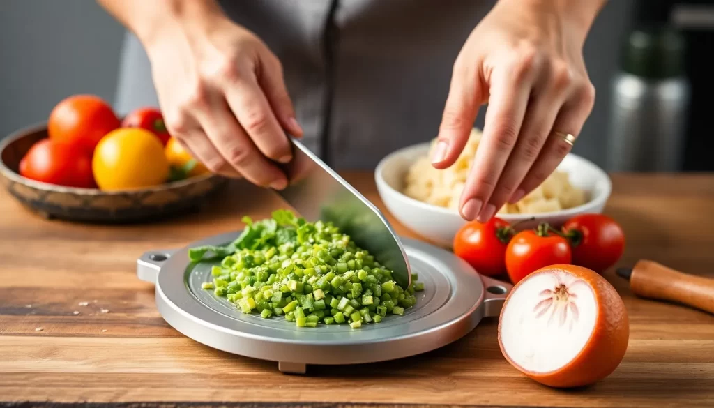 Tabla milimétrica para cortar alimentos de manera precisa