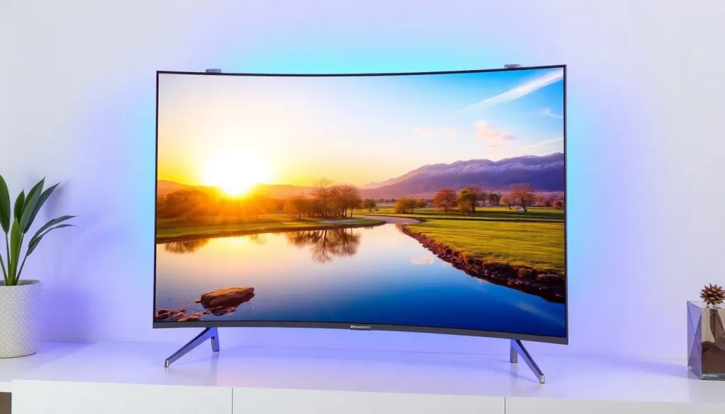 Televisores curvos que mejoran tu experiencia visual