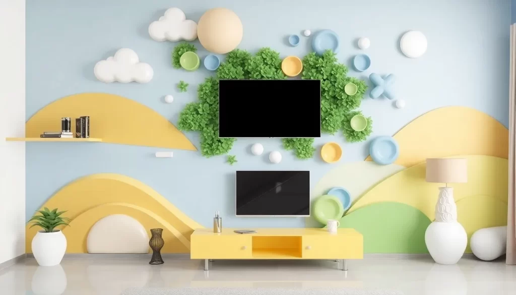 Ideas creativas para decorar paredes en 3D