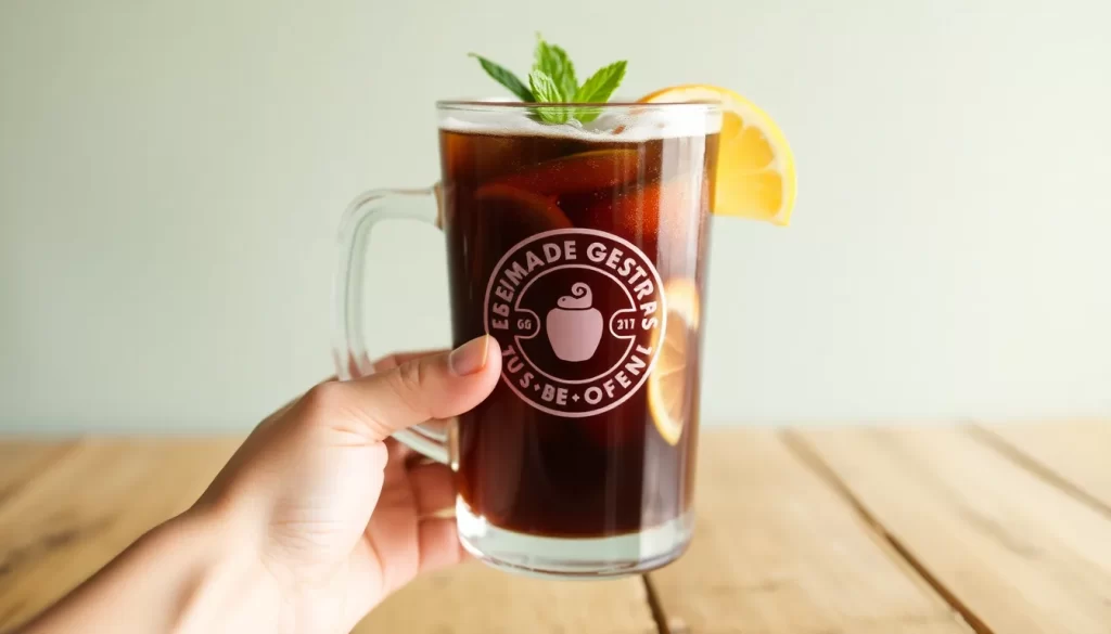 Taza en mano para disfrutar de tus bebidas favoritas