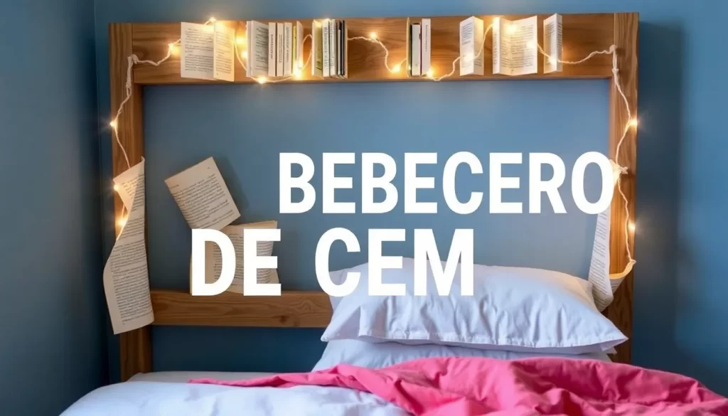 Cómo hacer un cabecero de cama con libros DIY