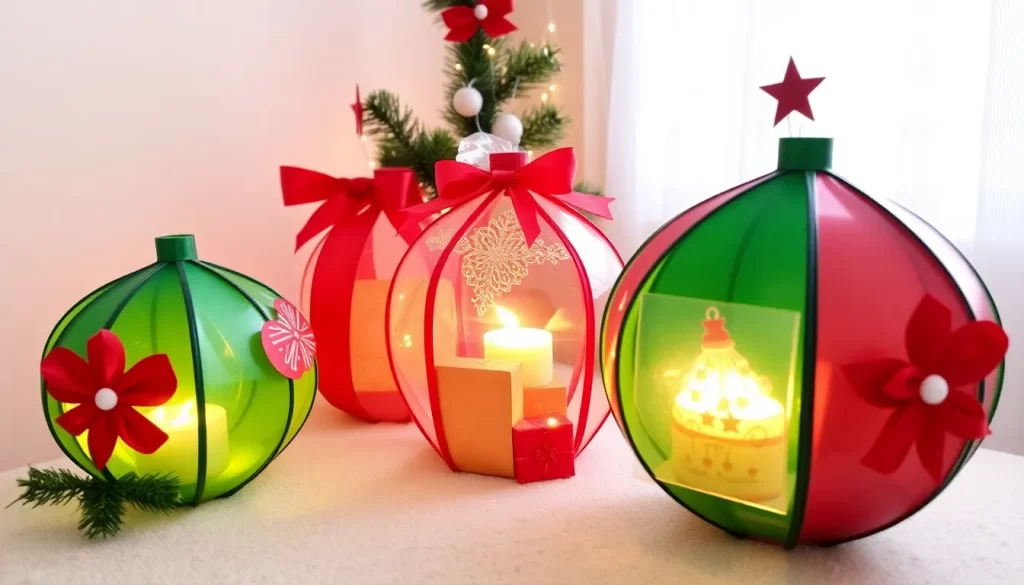 Cómo reciclar bombillas para adornos navideños