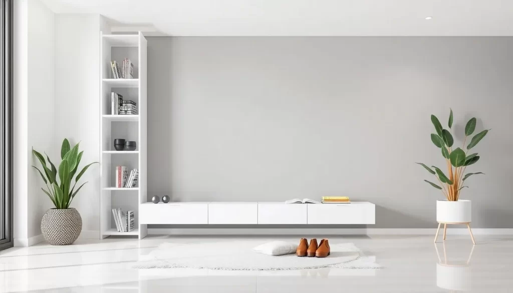 Zapateros minimalistas modernos para tu hogar 2 Zapateros minimalistas modernos para tu hogar