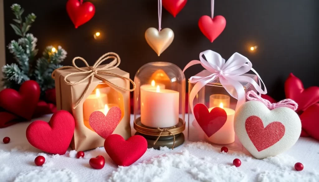 Regalos decorativos de San Valentín ofrecidos por Curiosite