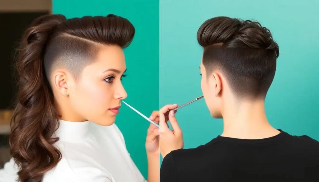 Peinado y veteado: diferencias y estilos para tu cabello