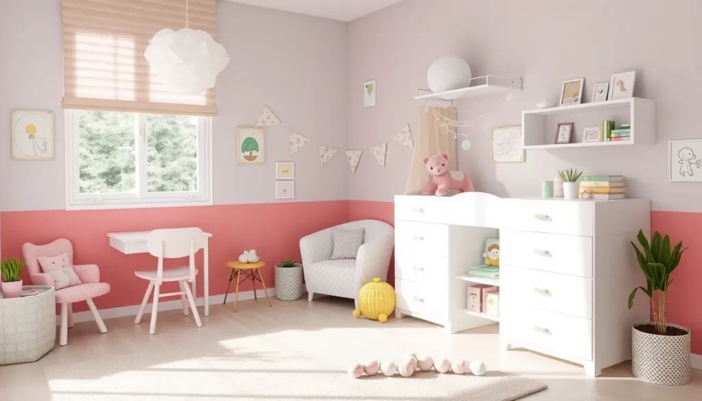 Elementos esenciales para decorar una habitación infantil