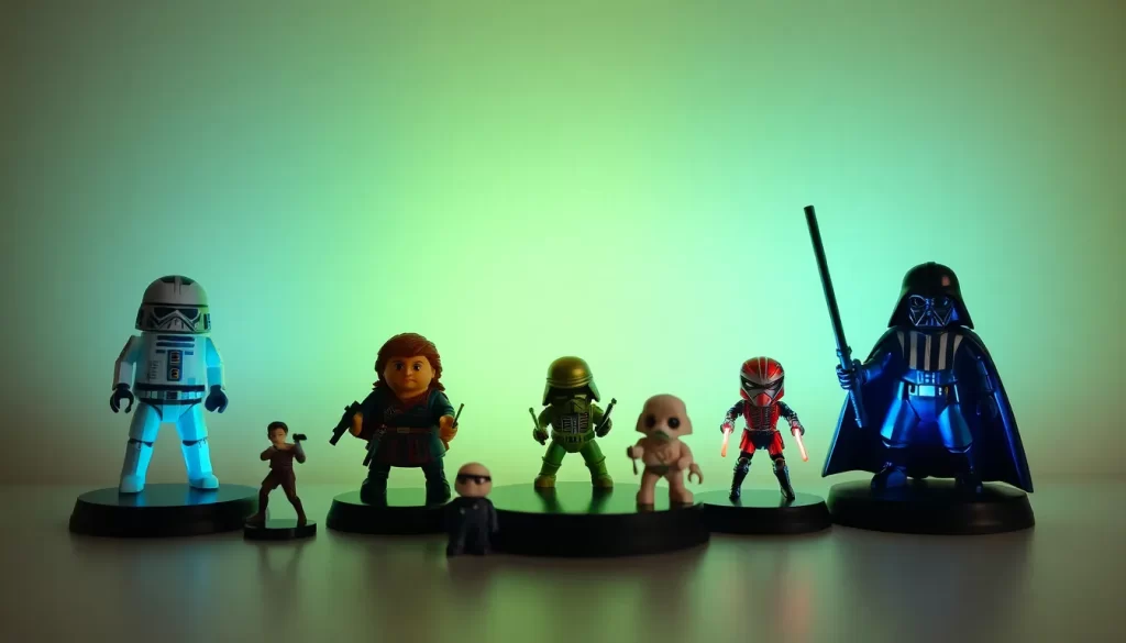 Lámparas 3D quitamiedos de Star Wars para niños