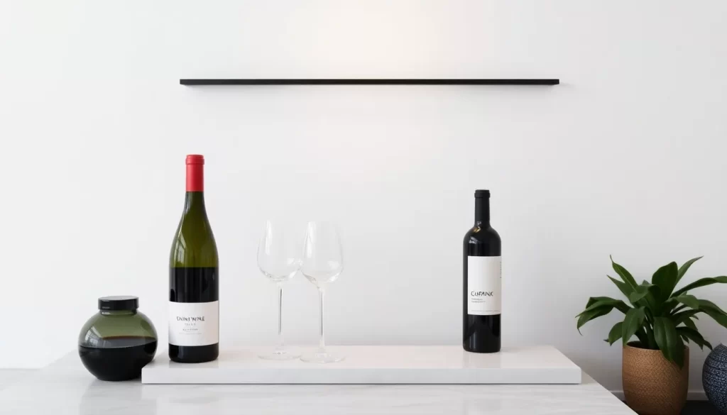Cómo crear un estante de vino con diseño minimalista