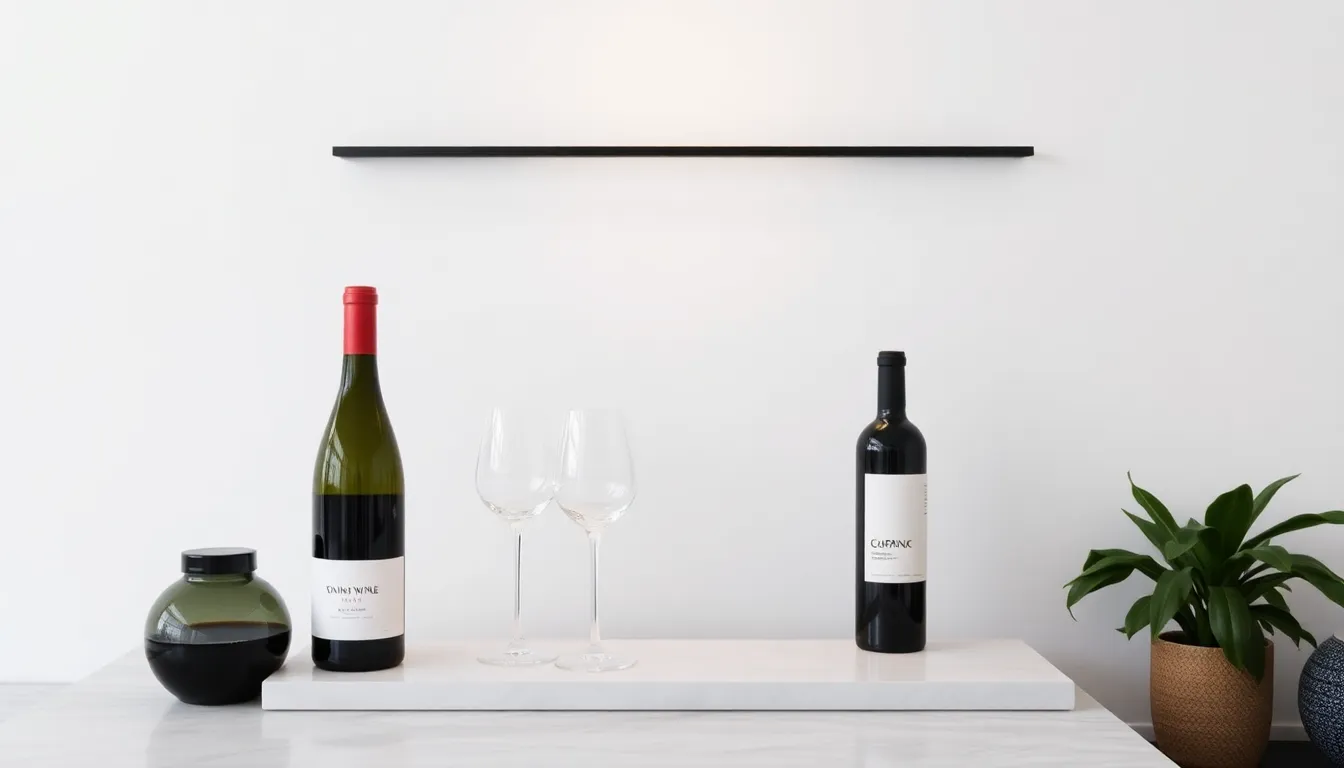 Cómo crear un estante de vino con diseño minimalista - VIP Cortinas