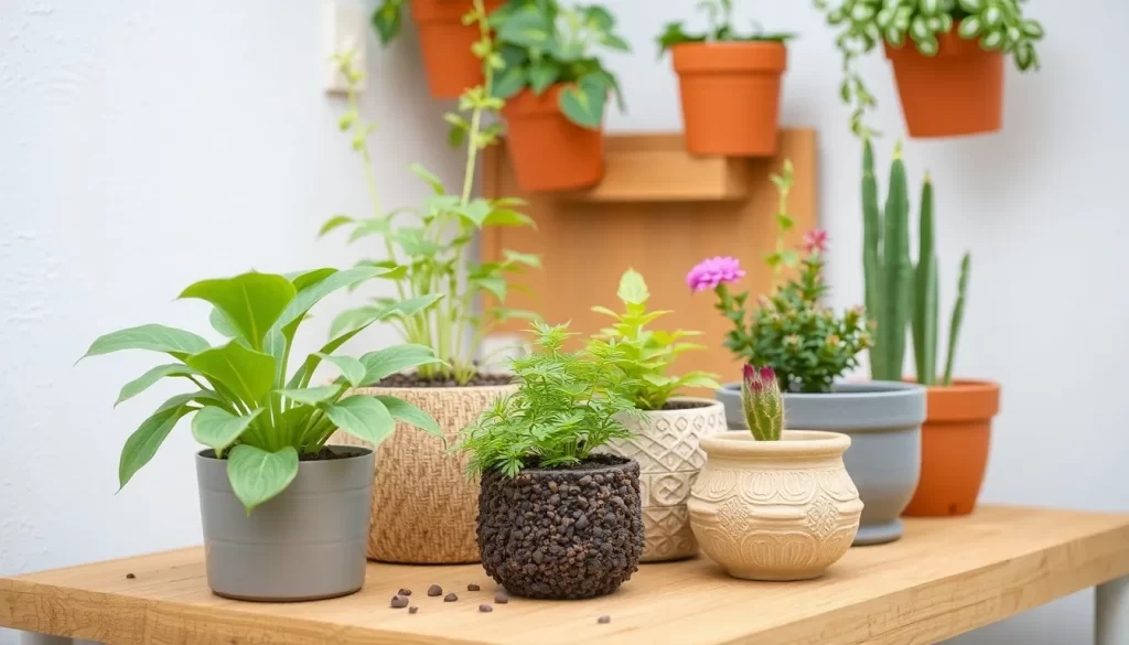 Elementos desechables de cocina para proteger plantas del jardín