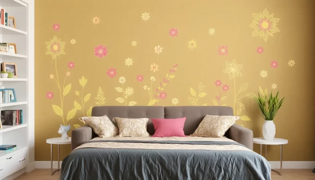 Autoadhesivos frescos para decorar paredes de forma creativa