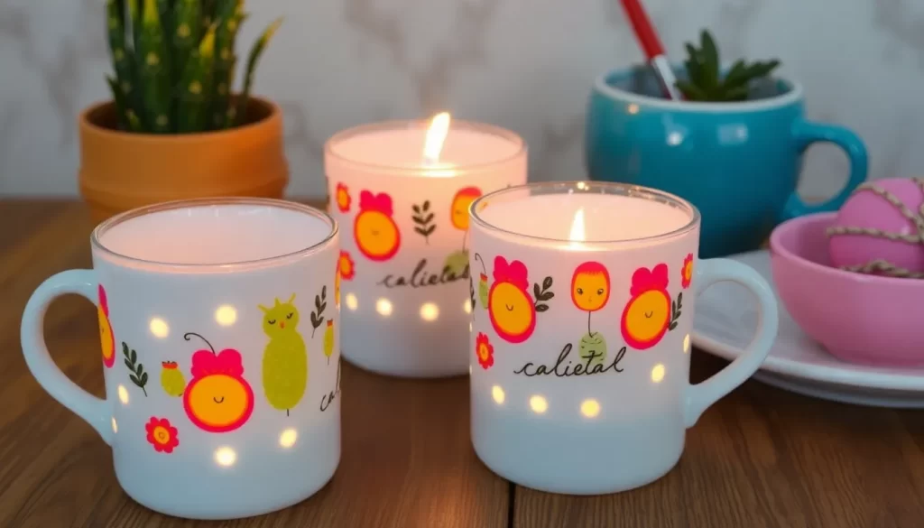 Decora tazas con esmalte de uñas de forma creativa