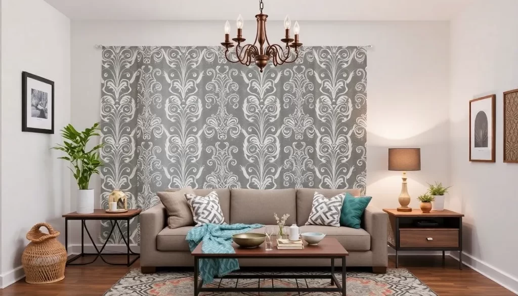 Marco de fotos estilo cortina para decorar tu hogar