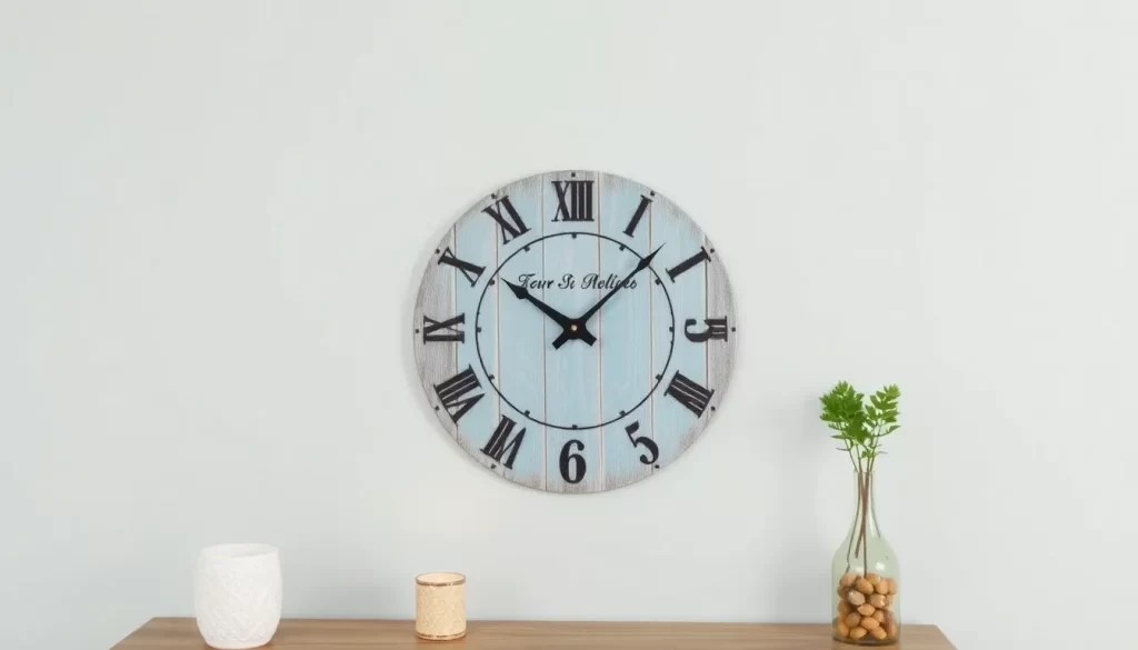 Cuadros decorativos de reloj pintados a mano para tu hogar