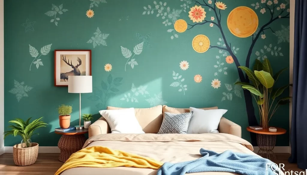 Ideas creativas para pintar las paredes de tu hogar