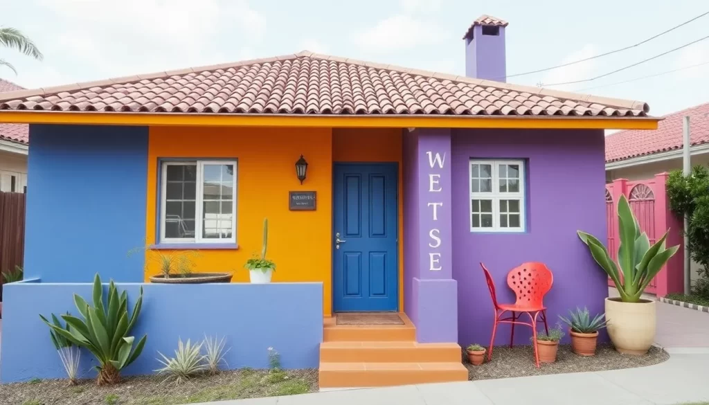 Casa colorida y con estilo de la blogger Geraldine Tan