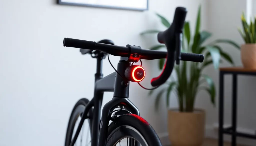 Clug colgador minimalista para bicicletas en casa