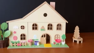 Casa de cartón para niños: diversión y creatividad out-0-304