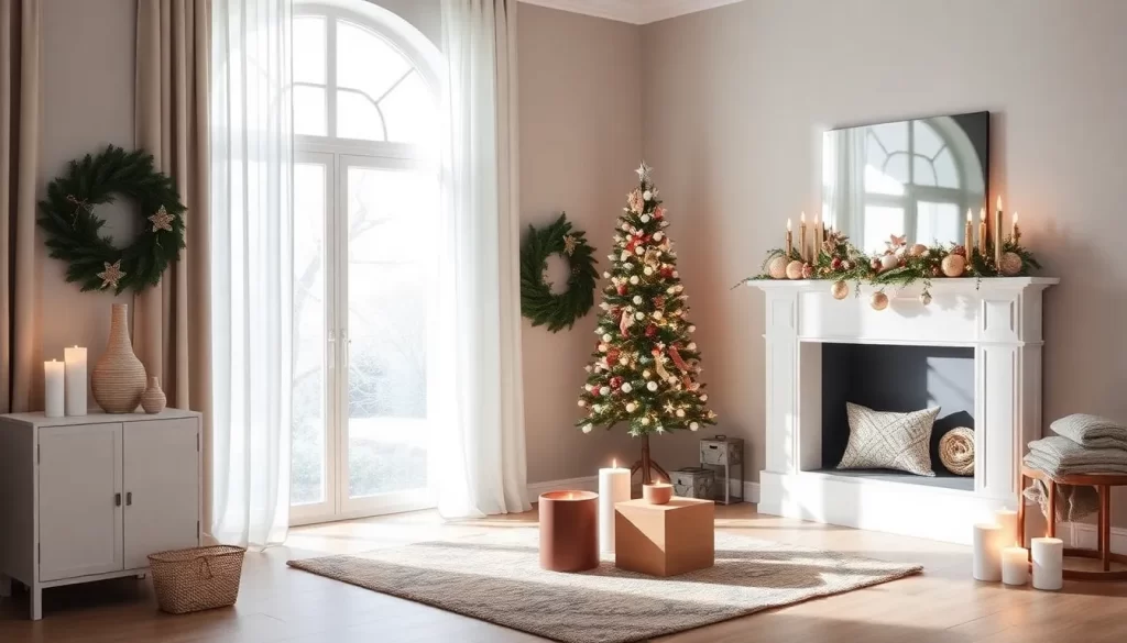 Ideas de decoración navideña minimalista para tu hogar