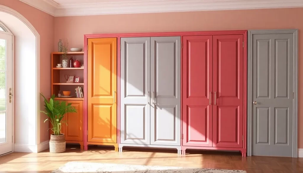 Cómo pintar y decorar puertas de armarios con ideas creativas
