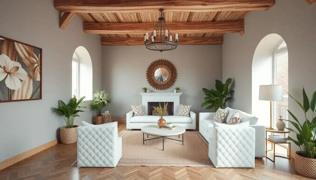 Espacios decorados y amueblados con palés de madera