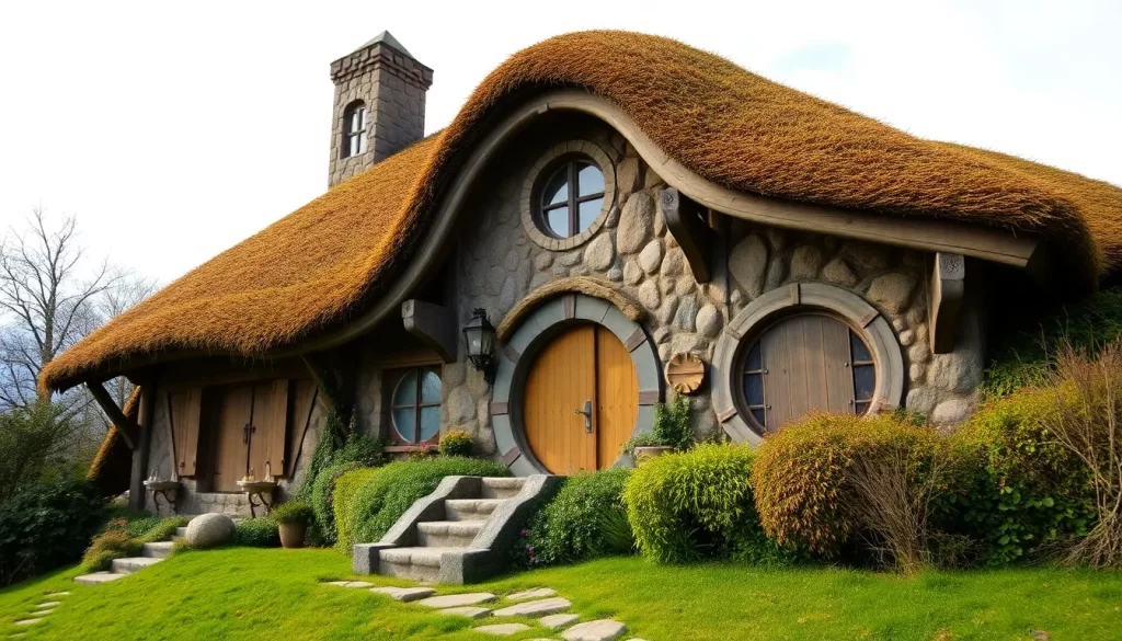 Casas de hobbits en la Tierra Media