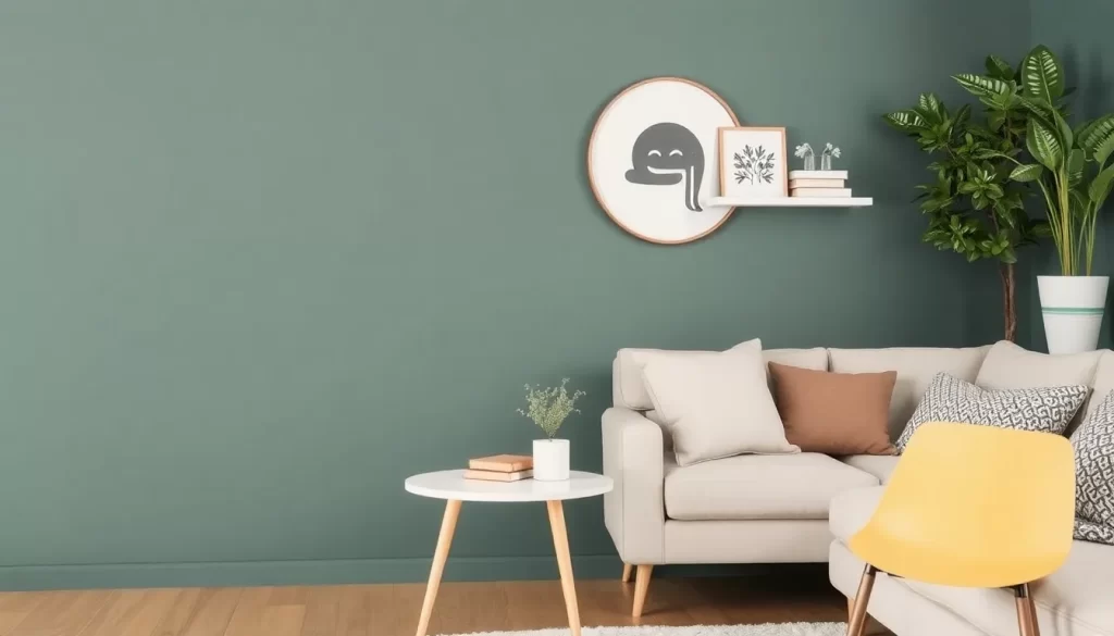 Ideas para pintar las paredes de tu casa con vinilo en 2 colores