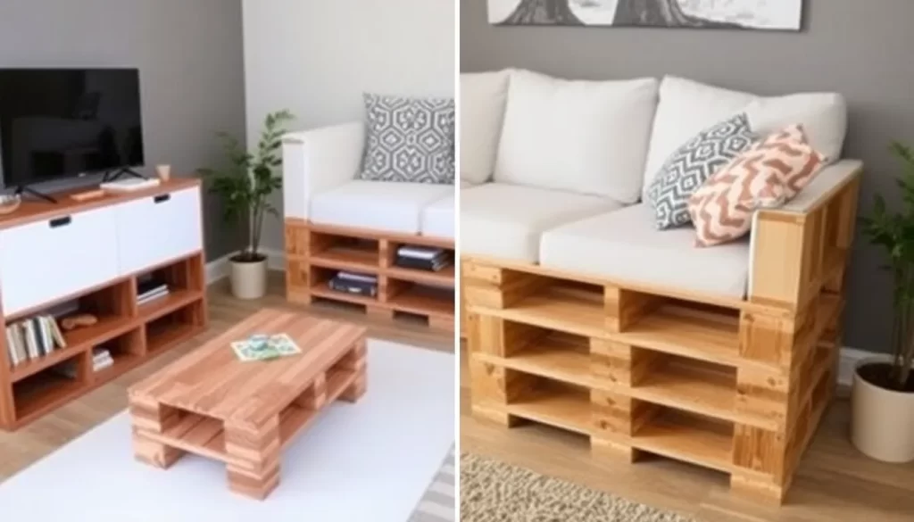 50 fotos e ideas para crear muebles con palets de madera