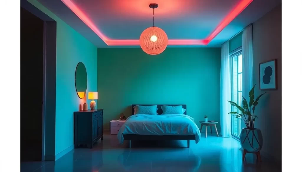 Colores vibrantes para iluminar habitaciones oscuras 2 Colores vibrantes para iluminar habitaciones oscuras