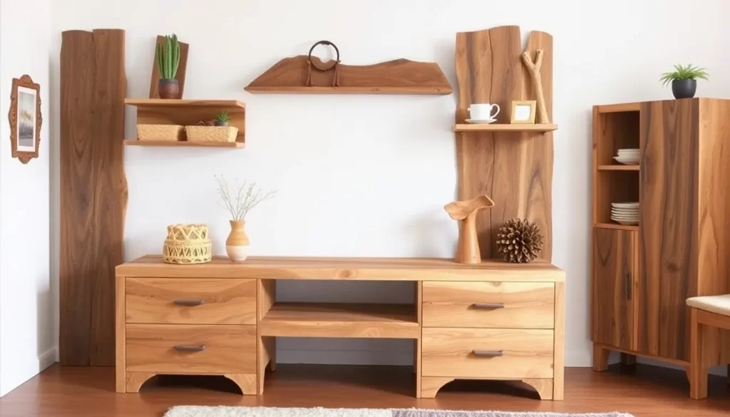 Muebles artesanales de madera de Wood Feelings diseño único