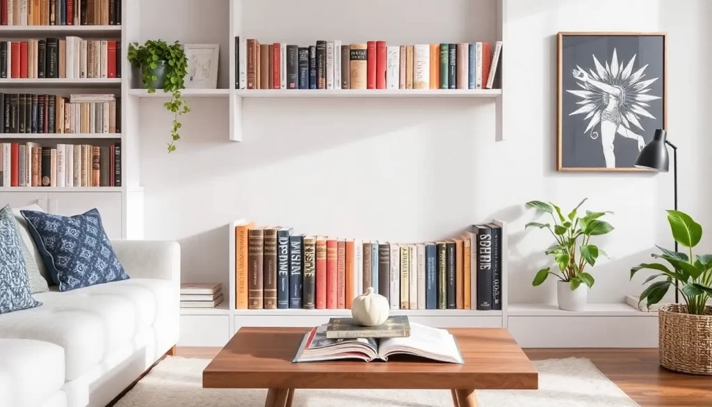 Ideas efectivas para ordenar y decorar tus libros