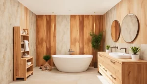 Ideas creativas para usar palets de madera en el baño out-0-740