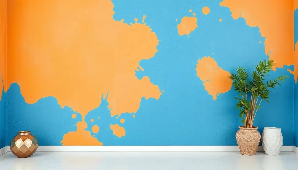 Pasillos pintados en dos colores que transforman espacios